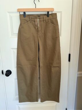 NWT j crew high rise barrel chinos 26/2